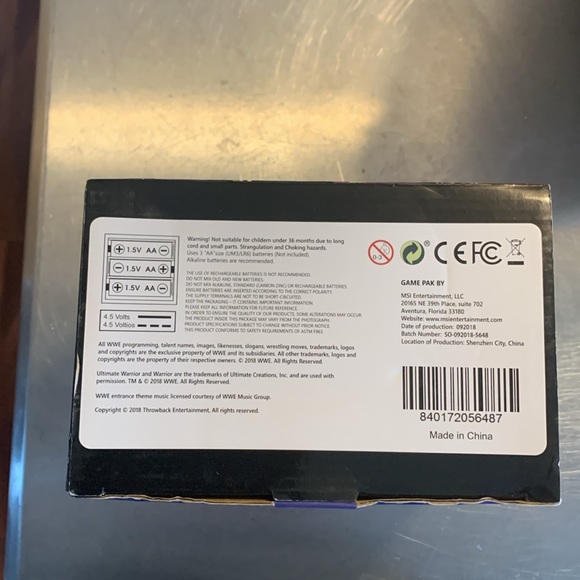 WWE WWF WRESTLING WRESTLEMANIA STEEL CAGE CHALLENGE PLUG N PLAY TV GAME NES Port - Picture 6 of 6